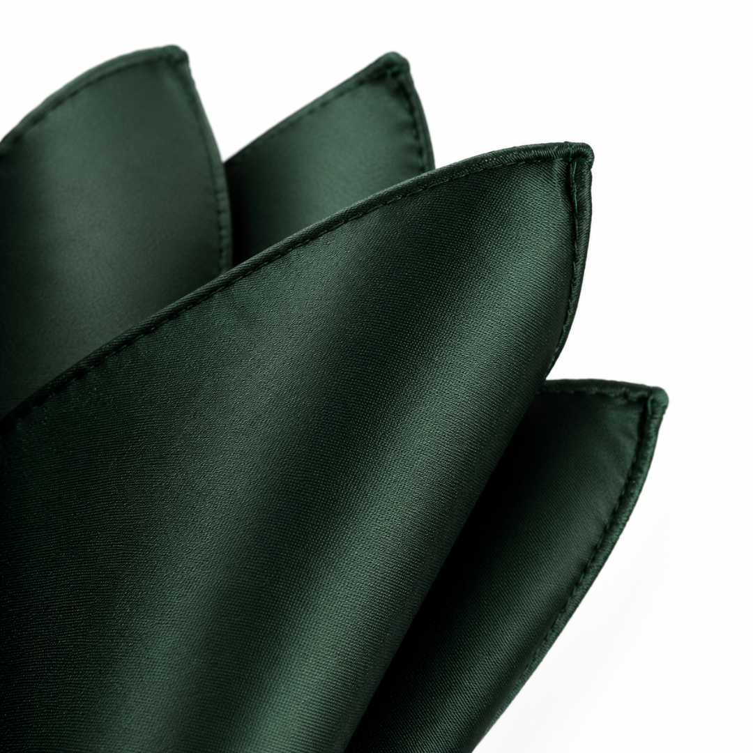 Dark Green Pocket Square | Kalinghan
