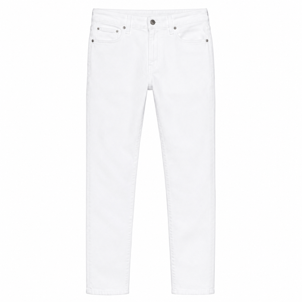 Premium White Slim Fit Jeans | Kalinghan