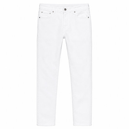 Premium Weiße Slim Fit Jeans | Kalinghan