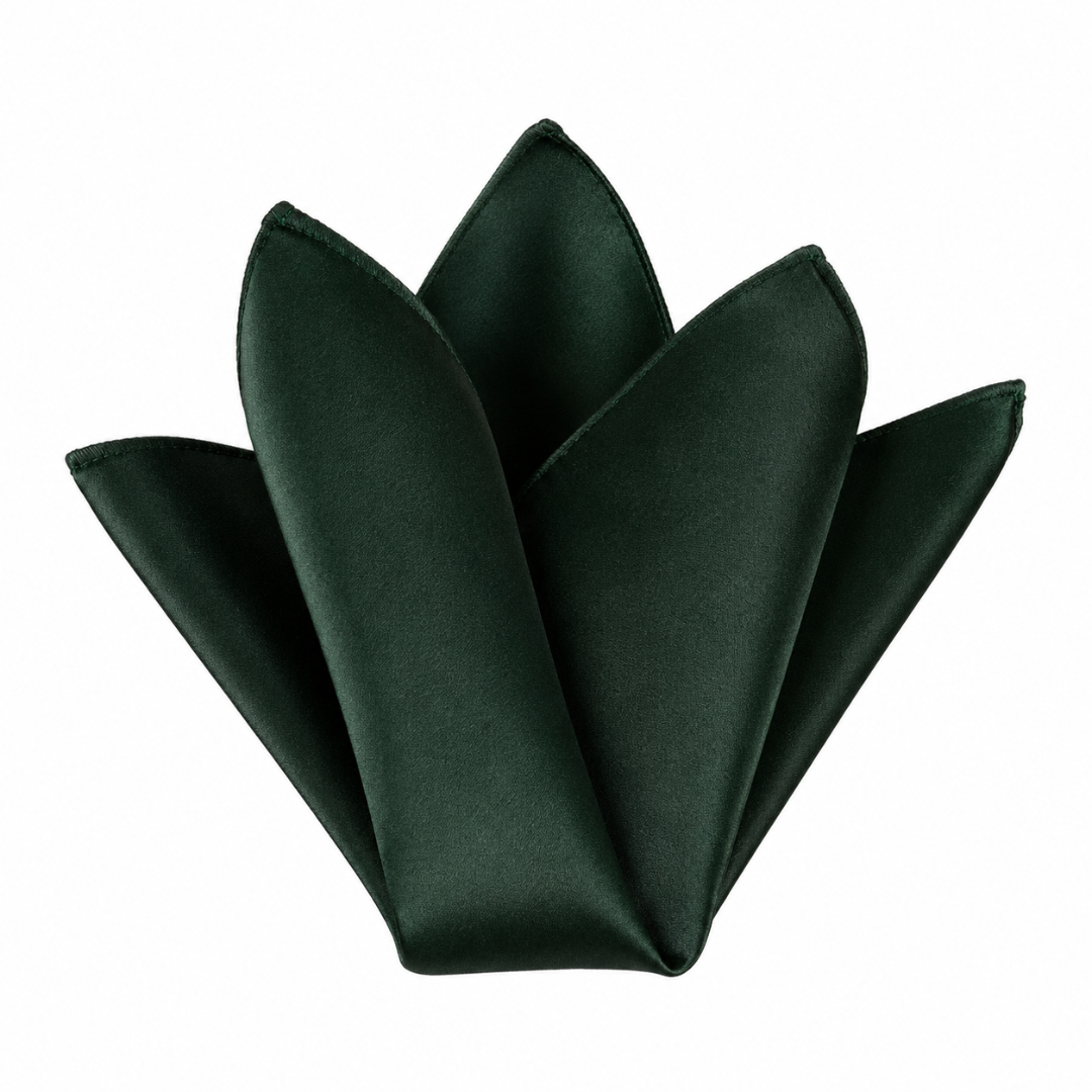 Dark Green Pocket Square | Kalinghan