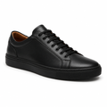 Premium Black Leather Trainers | Kalinghan