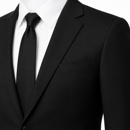 Black Tailored Two-Piece Suit | Kalinghan