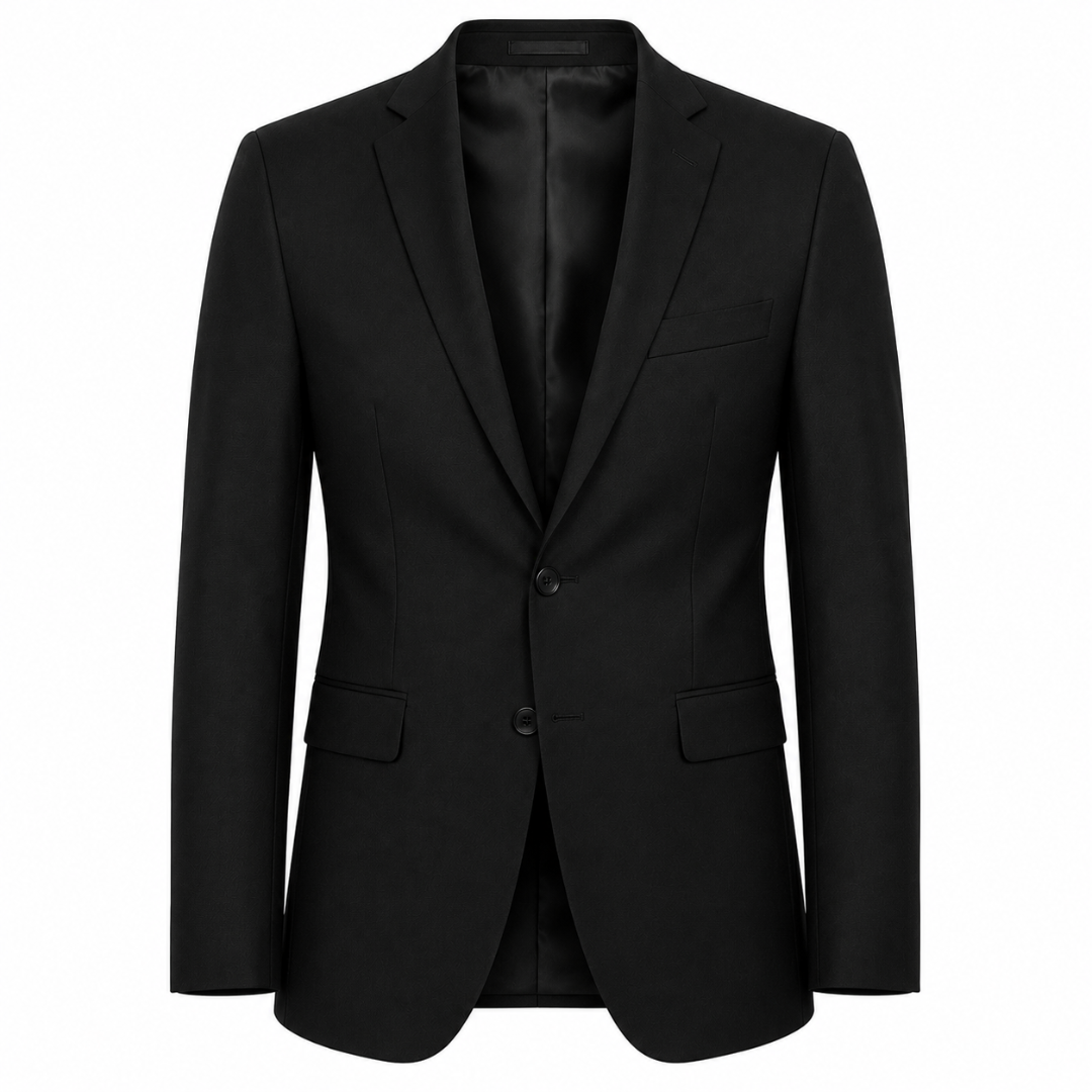 Maßgeschneiderter schwarzer Blazer | Kalinghan